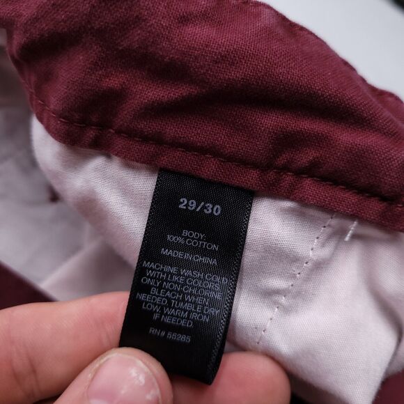 Express Photographer Casual Denim Medium Wash Jeans Mens Size 29/30 Maroon - Picture 6 of 9